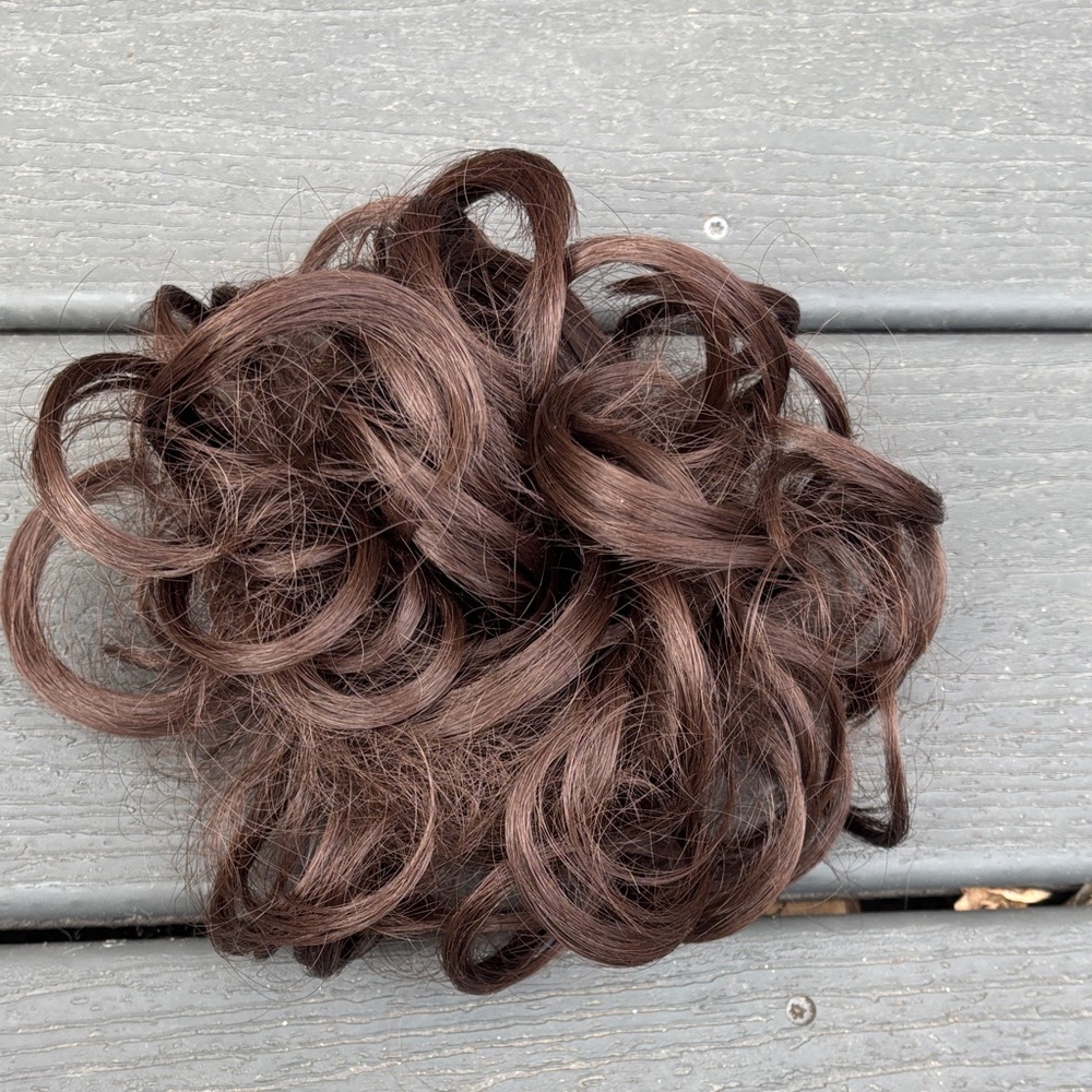 Brown Hair Scrunchie